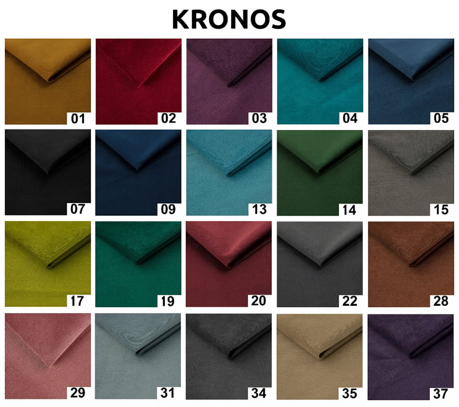 Tkanina welurowa Kronos RED Meble